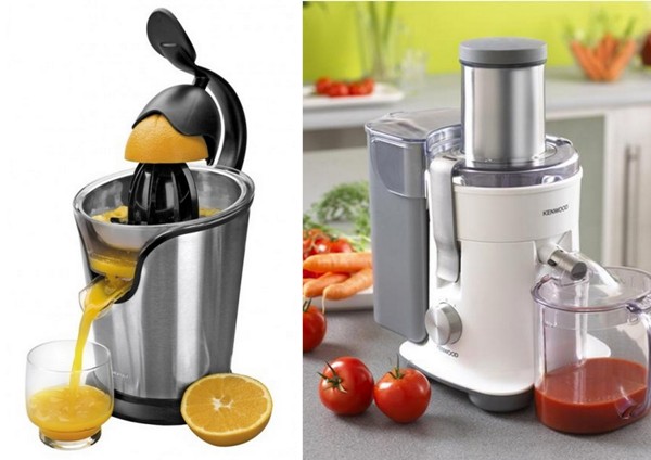 Citrus juicers and versatile