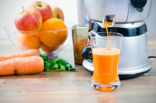 Juice from juicer