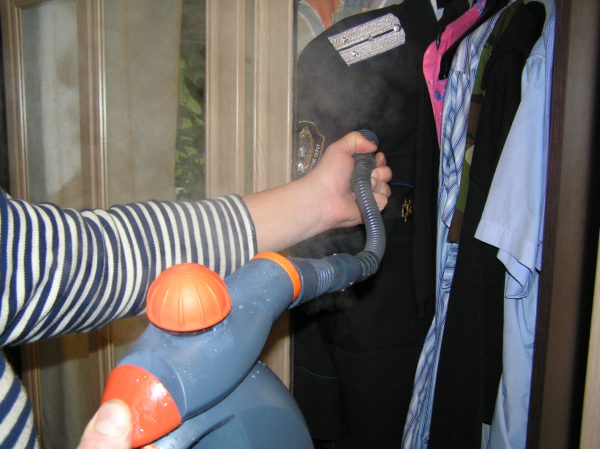 Steam cleaner for cleaning clothes Steam cleaner for cleaning clothes