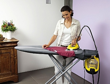 Use of iron with steam generator Use of iron with steam generator