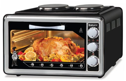 Illuminated mini oven Illuminated mini oven