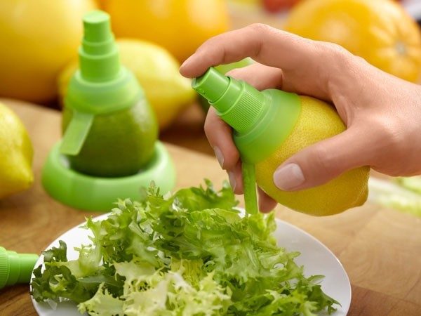 Special nozzles for lemons and oranges Special nozzles for lemons and oranges