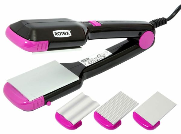 The iron a corrugation with removable nozzles The iron a corrugation with removable nozzles