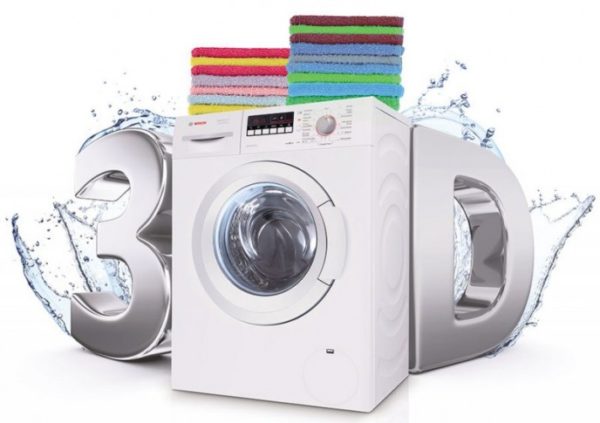 Bosch Avantixx with 3D washing technology Bosch Avantixx with 3D washing technology