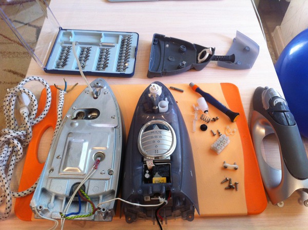 Disassembled Iron