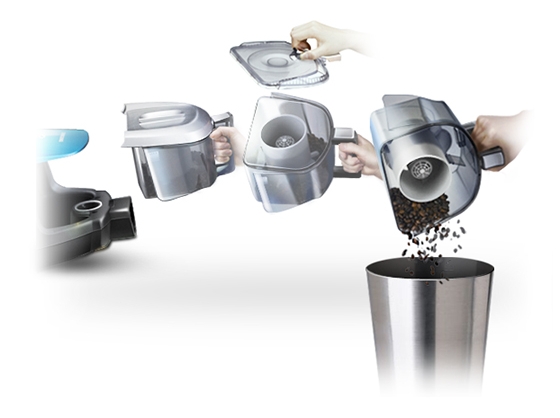 Cleaning container vacuum cleaner Cleaning container vacuum cleaner