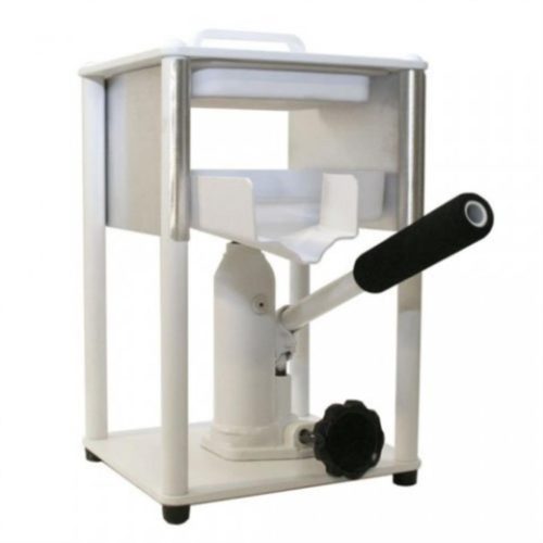 With vertical press With vertical press