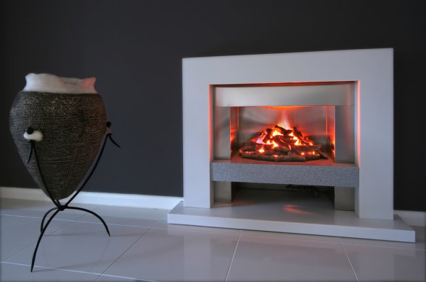 Large fireplace Big electric fireplace