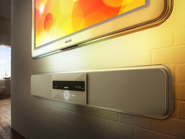 Built-in soundbar