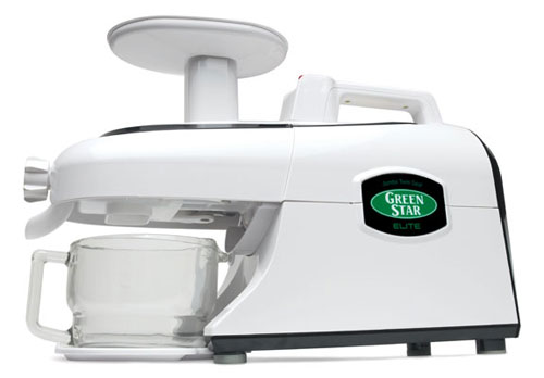 Horizontal twin screw model Horizontal twin screw juicer