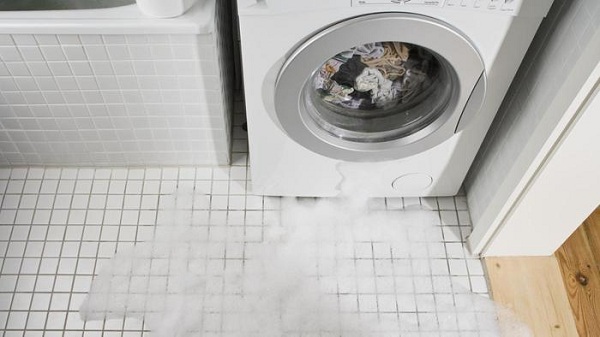 Water in the washing machine