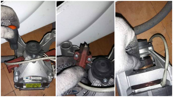 Repair of the electric motor
