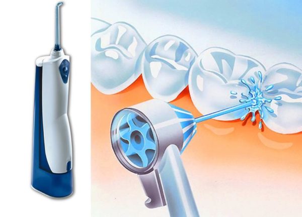 The principle of the irrigator The principle of the irrigator
