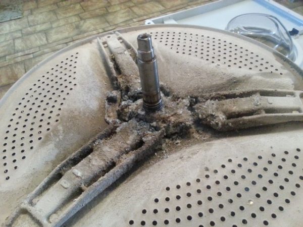 Scum Scum in washing machine
