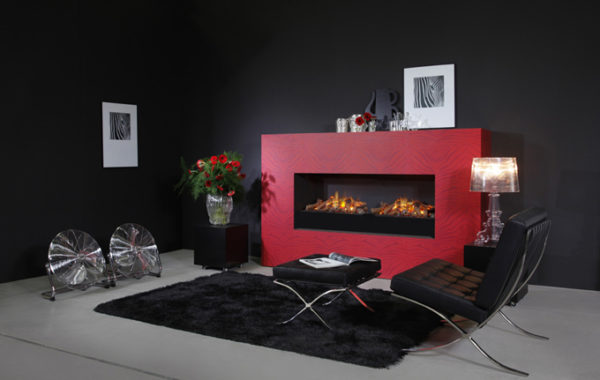Steam fireplace Steam Electrofireplace