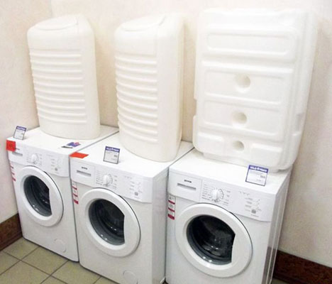 Species Varieties of washing machines with external tank