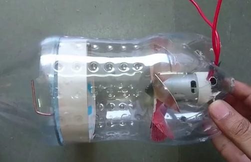 Build a homemade vacuum cleaner Assembled homemade vacuum cleaner