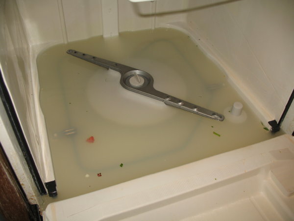 Water in the pan