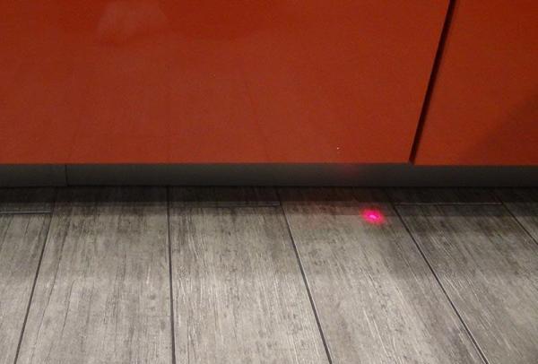 Beam on the floor