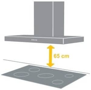 Hood and electric stove