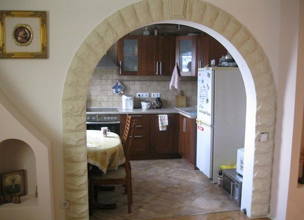 Arch instead of the door