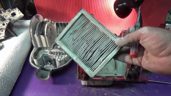 Filter blockage Filter blockage