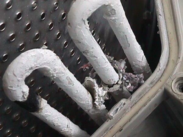 Scale buildup Scale buildup