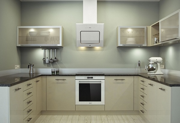 Extractor fan in the kitchen