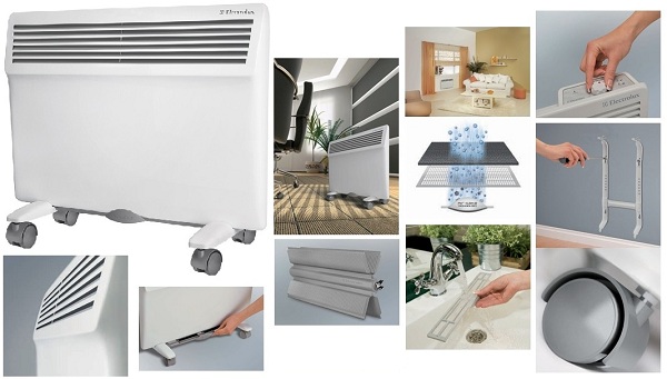 Convector characteristics