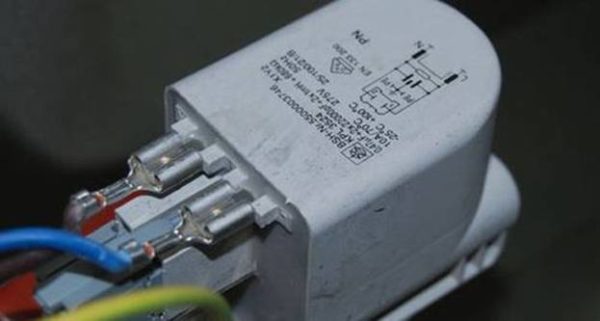Washing machine mains filter Washing machine mains filter