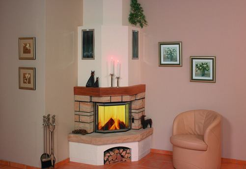 Portal with chimney imitation Portal with chimney imitation