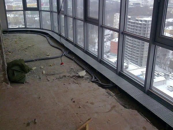 Installation of convectors