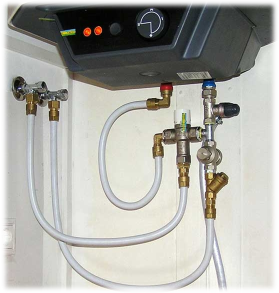 Connection to metalplastic
