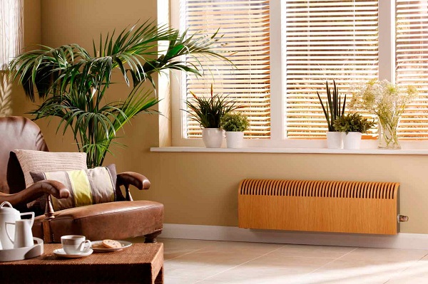Convector in the living room