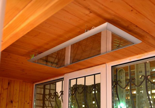 Ceiling mounted infrared heater Ceiling mounted infrared heater