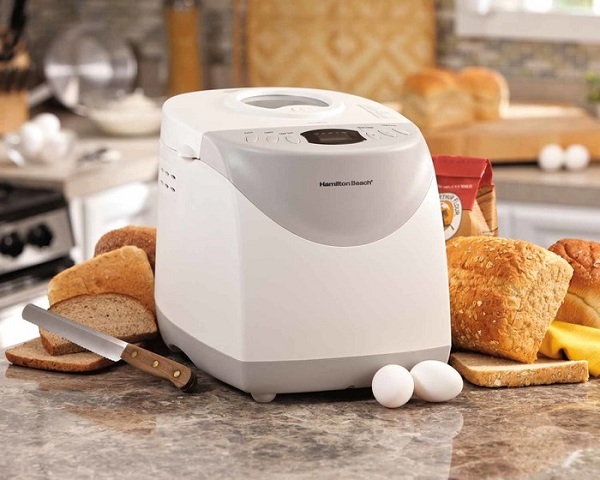 Bread machine and bread