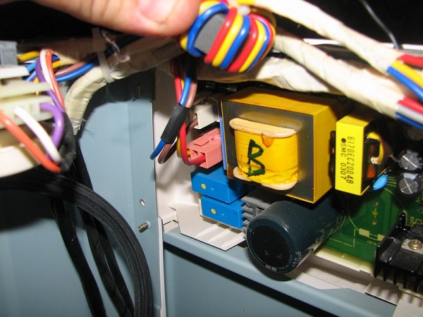 Fuse in the washing machine