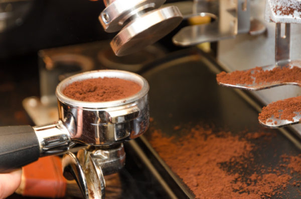 Coffee dosage per serving in the cone