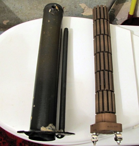 Heater and flask