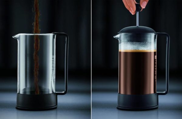 Coffee in a french press