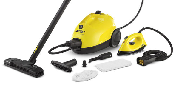 Karcher steam mop - complete set