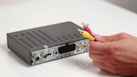 Connection to the T2 tuner