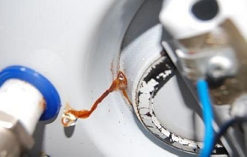 Water heater leaking