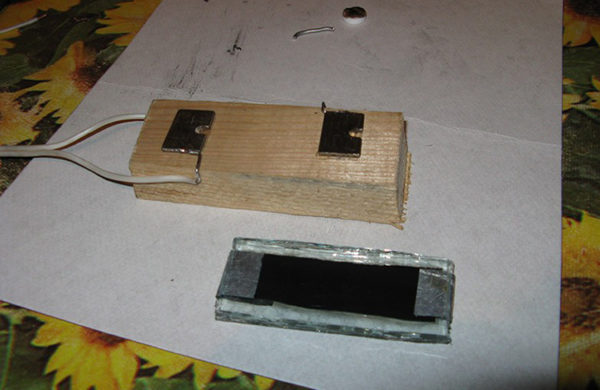 Homemade heater of the spiral and IR port