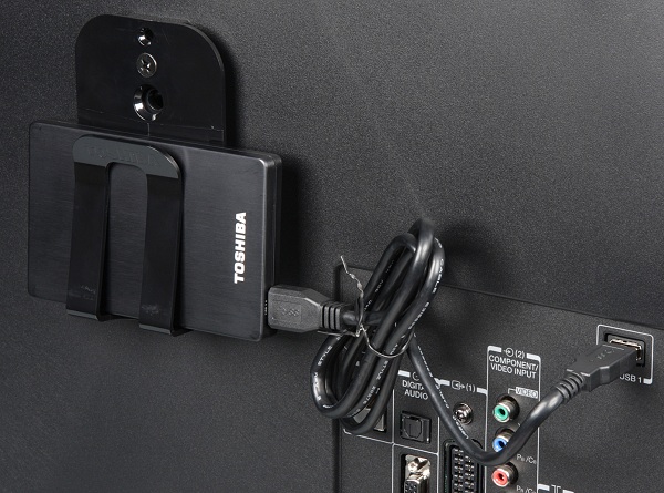 Hard drive and tv
