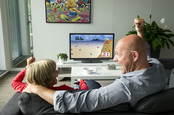 Games on the TV