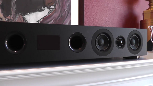 The appearance of the soundbar