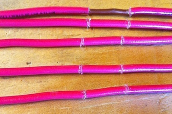 Pink wires