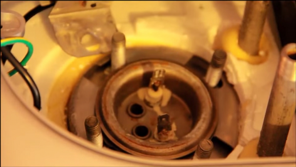 All nuts are unscrewed
