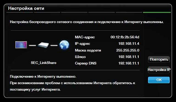 Network configuration